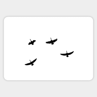 Flying Geese Sticker